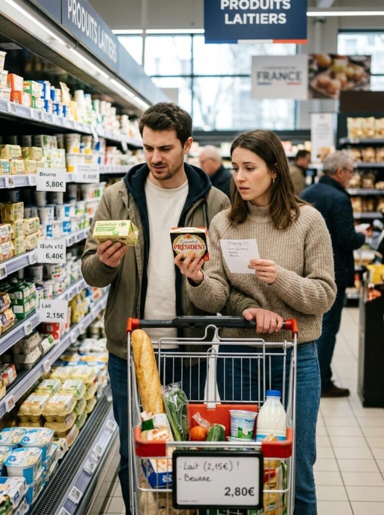 Graphique montrant inflation france 2026 et perspectives économiques